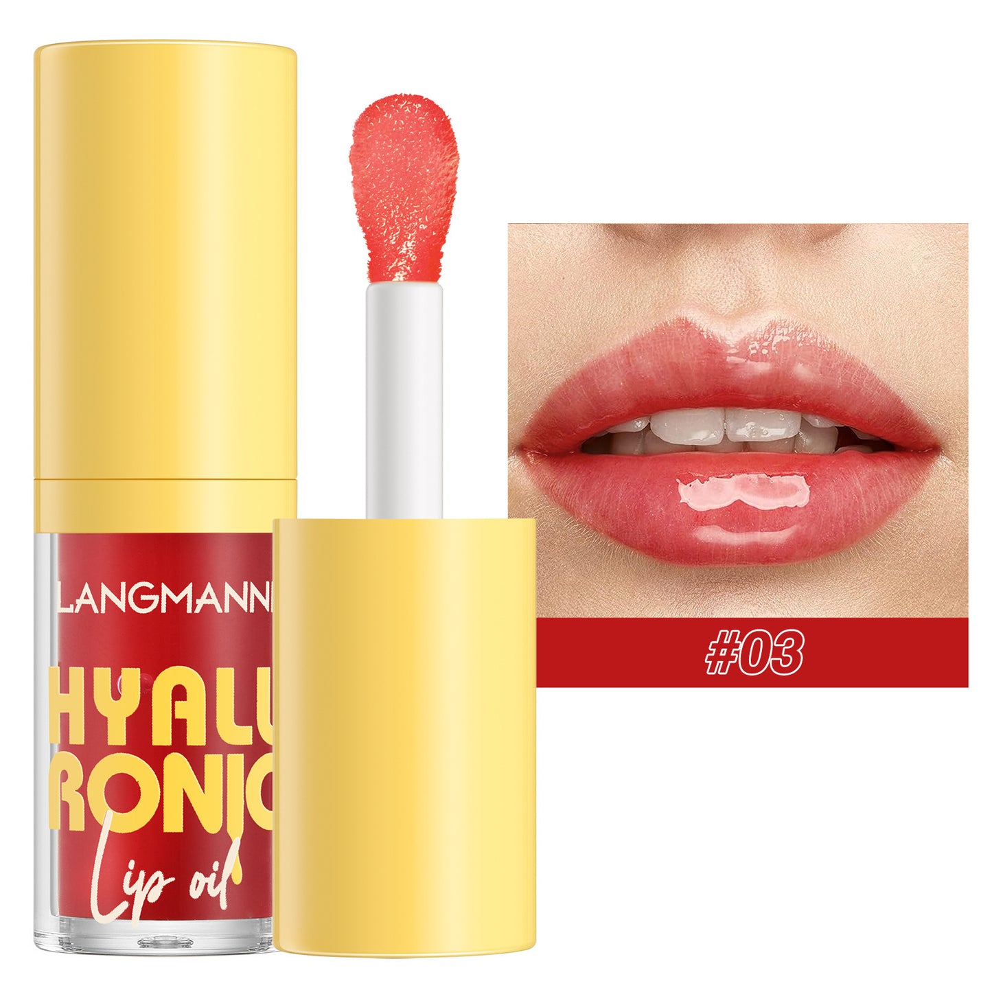 6 Colors Transparent Hyaluronic Acid Lip Balm Gloss