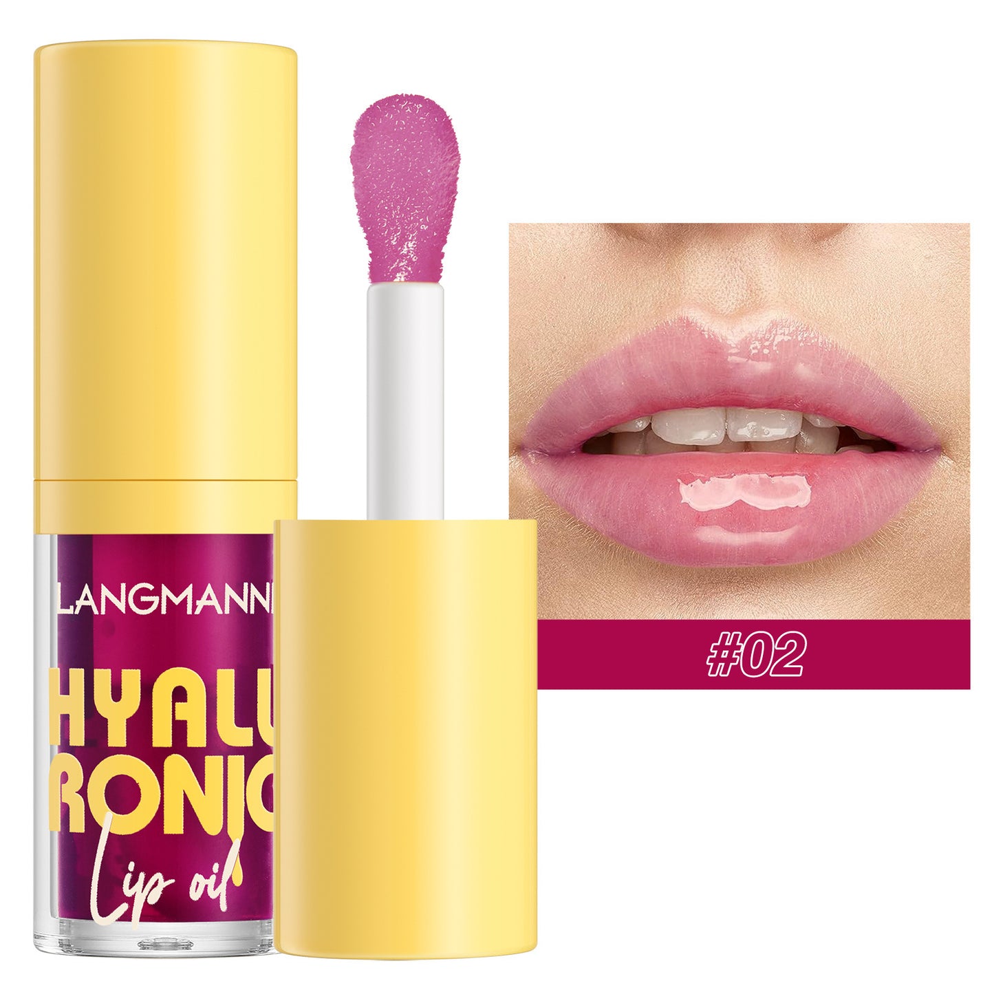 6 Colors Transparent Hyaluronic Acid Lip Balm Gloss