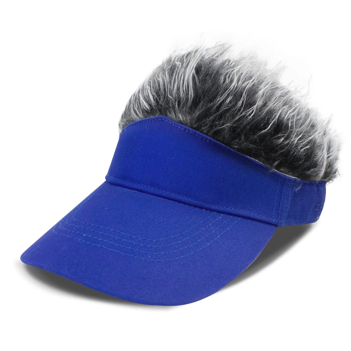 Adjustable Fake Hair Golf Cap Men Hat Wig/ Hair Golf Baseball Caps with Several Colors Available